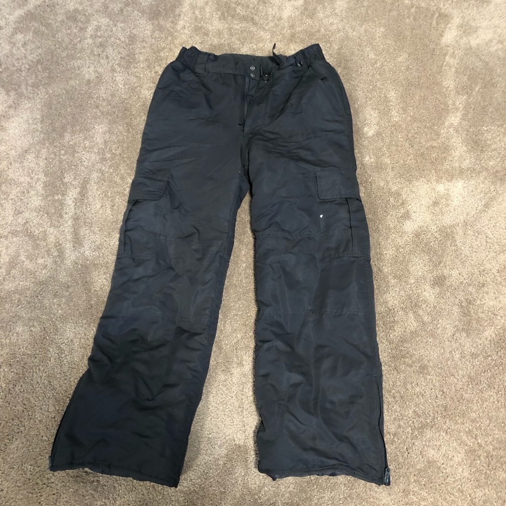 Charcoal Snow Pants -Size L